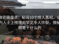 微密圈盘点：秘闻10个惊人真相，业内人士上榜理由罕见令人炸裂，微秘圈是干什么的