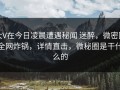 大V在今日凌晨遭遇秘闻 迷醉，微密圈全网炸锅，详情直击，微秘圈是干什么的